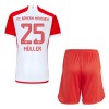Maillot de Supporter FC Bayern Munich Thomas Muller 25 Domicile 2023-24 Pour Enfant
